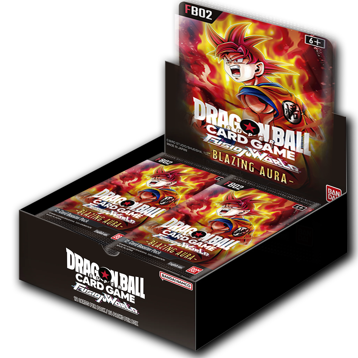 Fusion World Blazing Aura FB02 Booster Box - Dragon Ball Super TCG 